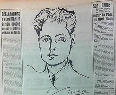 Hommage du PCV à Henri Martin, notre ami français